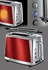 Bild von Russel Hobbs Luna Solar Red Toaster mit 6 einstellbaren Bäunungsstufen / 1.550 Watt, Bild 1
