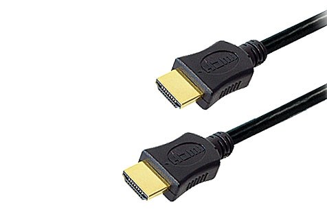 Bild von High Speed HDMI-Kabel 4K UHD mit Ethernet und vergoldeten Kontakten / 1 m