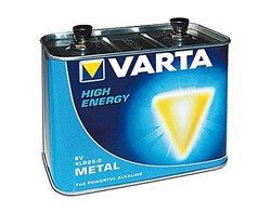 Bild von Varta High Energy Alkaline Blockbatterie 4LR25-2 / 6,00 V / V435
