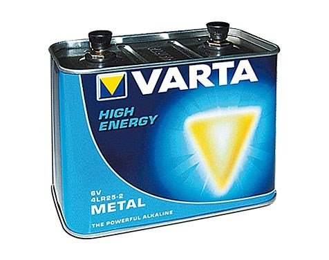 Bild von Varta High Energy Alkaline Blockbatterie 4LR25-2 / 6,00 V / V435