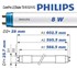 Bild von Philips LED-Röhre CorePro T8 KVG/VVG / 600mm / 800 Lumen / 8W / G13 / 220-240 V / 4.000 K / 240° / A+ / 840 Neutralweiß, Bild 1