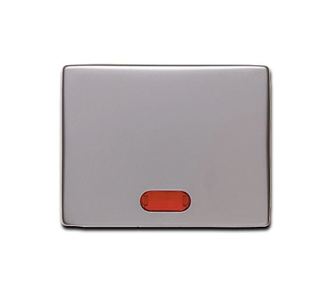 Bild von Berker ARSYS Wippe mit 5 beiliegenden Linsen / Abdeckung für Schalter, Taster, Dimmer, Jalousie - Edelstahl Metall rostfrei