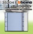 Bild von Bticino Frontblende für Ruftastenmodul mit 4 Ruftasten / Aluminium Allmetal, grau, Bild 1