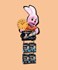 Bild von Duracell Bunny Clock 2x2 unbestückt für beispielsweise 6xAA / 8xAAA Batterien, Bild 1
