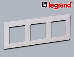 Bild von Legrand Valena Life Rahmen Ultraweiß 3-fach aus Thermoplast Ultraweiß glänzend