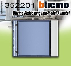 Bild von Bticino Abdeckung Info-Modul Allmetal
