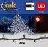 Bild von LED STRING LITE® 120 Außenlichterkette 120 teilig / 20 m / 10,5W / koppelbar / IP67 für den Aussenbereich / rot / schwarzes Kabel, Bild 1