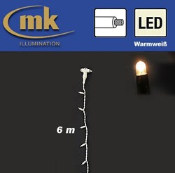 Bild von Ersatzstrang weiß zu LED DRAPE LITE® 1200 Gummi Lichtervorhang 019-333