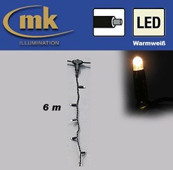Bild von Ersatzstrang schwarz zu LED DRAPE LITE® 1200 Gummi Lichtervorhang 019-334