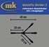 Bild von QuickFix Divider 3 schwarzes Gummikabel IP67 / Verteilerkabel mit 3 Ausgängen, Bild 1