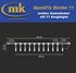 Bild von Quick-Fix Divider 11 weißes Gummikabel IP67 / Verteilerkabel mit 11 Ausgängen, Bild 1