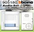 Bild von Bticino FlexONE Audio-Set mit Türstation SFERA Weiß und Hausstation CLASSE 100 A12B, Bild 1