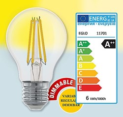 Bild für Kategorie LED-Filament Glühlampe E27