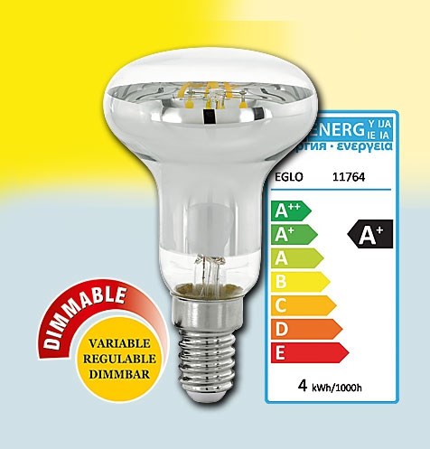 Bild für Kategorie LED-Filament Reflektorlampe E14