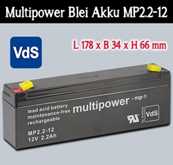 Bild für Kategorie Wartungsfreie Multipower Bleibatterien