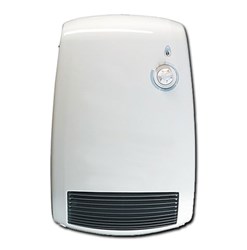Bild von Badezimmerschnellheizer IP24 / 2.000 W / 230V / mit Thermostat / Kontrolllampe / Frostschutzstellung