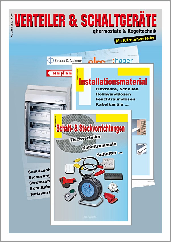 Kataloge/Preislisten/Bestellformulare