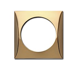 Bild von Berker Integro Rahmen 1-fach in goldoptik glänzend