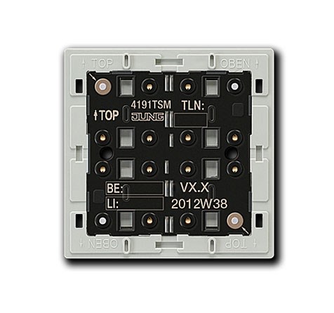 Bild von Jung KNX Tastsensor Modul Universal 1-fach integrierter Temperatursensor und Busankoppler