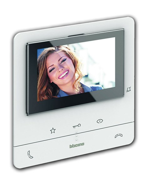Bild von Bticino Video Freisprech-Hausstation 2-Draht CLASSE100 V16B / Farb-LCD-Display 5 Zoll