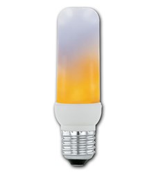 Bild von LED-Lampenstik T40 DECO FLAME 90 Lumen / 3 Watt / E27 / 220-240V / 1.600 K