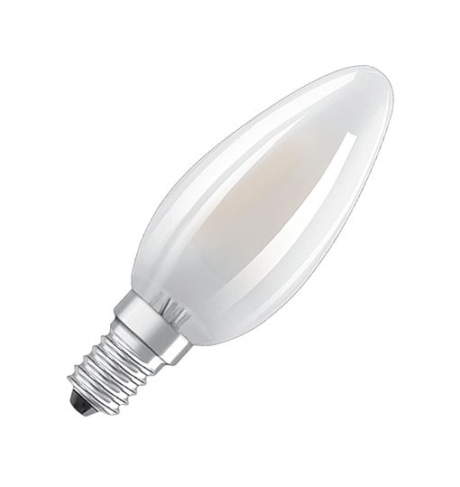 Bild von LED Filament Kerzenlampe Ledvance Parathom Retrofit Classic B25 / 250 Lumen / 2,5W / E14 / 220-240V / 2.700K / 827 warmweiß matt / A++