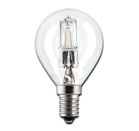 Bild von Halogen-Kugellampe G45 Mini Globe / 624 lm / 42W / E14 klar / 2.700K / 827 ww dimmbar