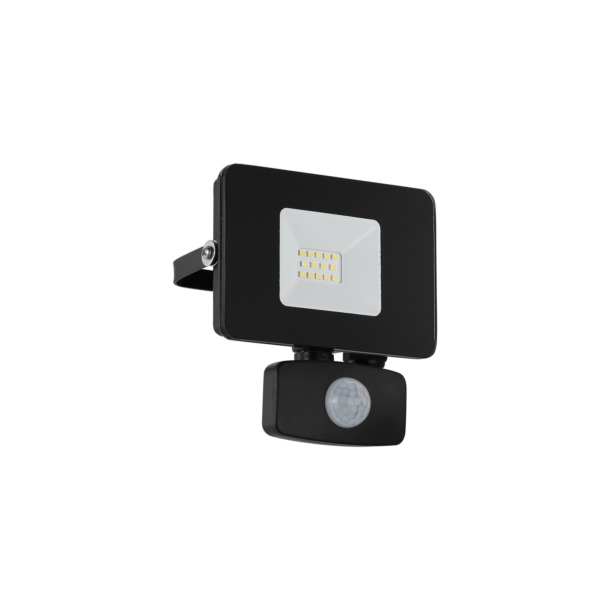 Bild von LED-Flutlichtstrahler FAEDO 3  / 10W / 230V / 5.000 K /  IP44 / 900 lm Neutralweiß / schwarz mit Bewegungsmelder 