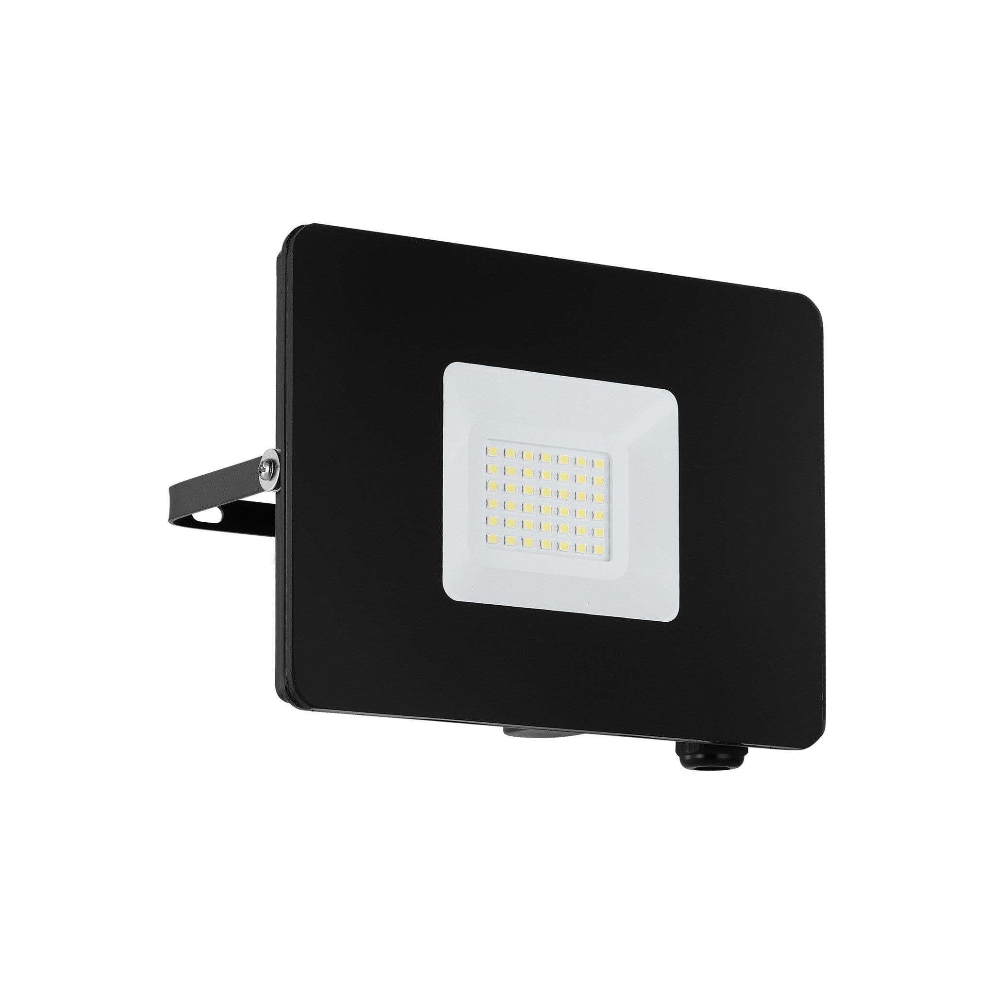 Bild von LED Flutlichtstrahler Serie FAEDO 3 schwarz / 30W LED / 2.750 lm  / 220-240V / 5.000K / Neutralweiß / A+ALU IP65 strahlwassergeschützt 