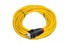 Bild von K35 - Baustellen-Anschlussleitung XYMM 3x1,5 gelb/orange f. Außen / 3 m / mit PCE Taurus 2 Gummi-Schukostecker schwarz IP54 - 335PC051, Bild 1