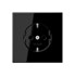 Bild von Jung Schuko Steckdose 1-fach mit Federklemmen, 70 x 70 mm, 16A 250V~, Duroplast, schwarz, Bild 1