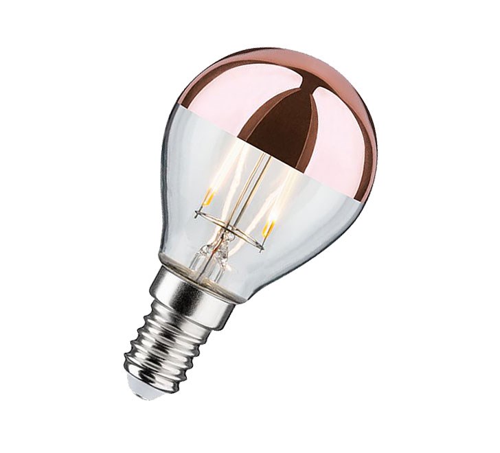 Bild von LED Kugel Kopfspiegellampe Kupfer 250 lm / 2,5W / E14 / 230V / 2.700K / ww