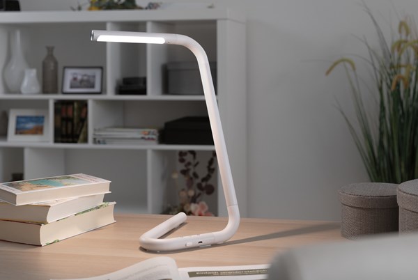 Bild von LED Schreibtischleuchte FlexLink Weiß 4,5W 