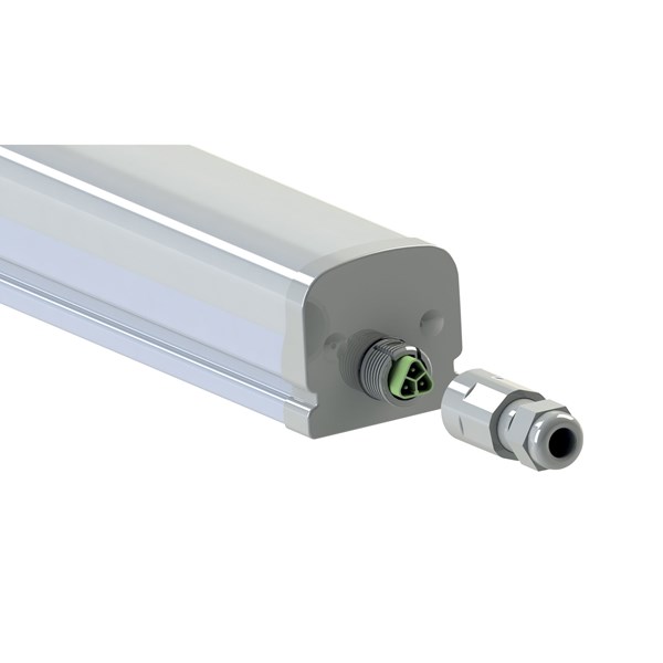 Bild von Tungsram LED Feuchtraumbalken LED Mariner Premium IP65 / 4.100 Lumen / 30W / 220-240V / 125° / 4.000K / 840 Neutralweiß / A++