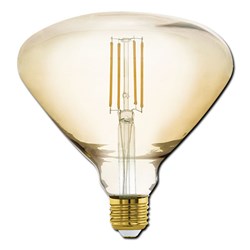 Bild von LED Filament Lampe BR150 / 380 Lumen / 4W / E27 / 230V / 2.200K / Warmweiß klar / dimmbar