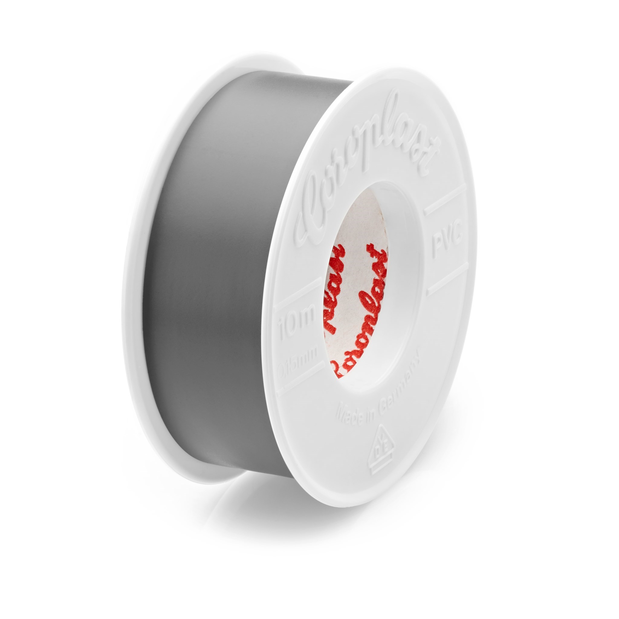Bild von Coroplast 352 SE Weich PVC Klebeband / 0,15 x 50mm / 10m / grau