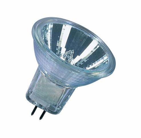 Bild von Halogen Reflektorlampe Decostar 35 Titan / 220lm / 20W / GU4 / 12V / 36° / mit Frontglas / 3.000 K / ww klar dimmbar