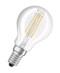 Bild von LED Filament Kugellampe Parathom Retrofit CLASSIC P40 / 470 Lumen / 4W / E14 / 224-240V / 2.700K / 827 warmweiß klar / A++