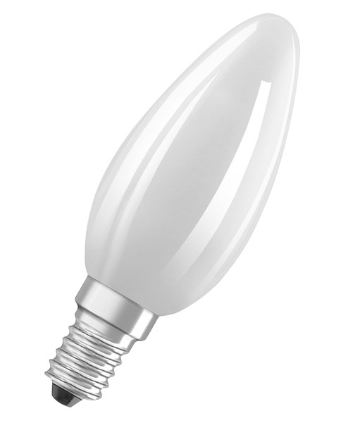 Bild von LED Filament Kerzenlampe PARATHOM Retrofit CLASSIC B DIM 60 / 806 Lumen / 6,5W / E14 / 220-240V / 300° / 2.700 K / 827 Warmweiß matt / A++ / dimmbar