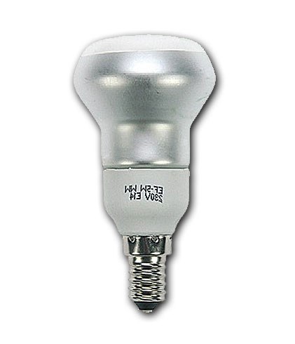 Bild von T2 Energiespar Reflektorlampe / 153 Lumen / 9W / E14 / R63 / 220-240V / 2.700 K / Warmweiß