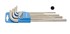 Bild von Sechskant Stiftschlüssel 9-tlg. / lange Ausführung / im Kunststoff-Clip / 1.5 - 10 mm, Bild 1