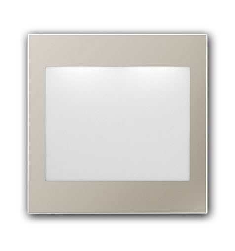 Bild von Jung LED-Lichtsignal weiße und blaue LEDs für Anzeige - Metallausführung