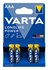 Bild von Varta Longlife Power Alkaline AAA Micro 1,5V / 4er Blister / V4903, Bild 1