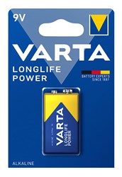 Bild von Varta Longlife Power Alkaline E-Block 9V - 1er Blister / V4922