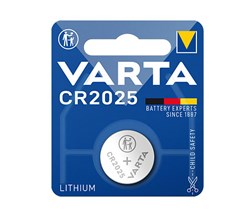 Bild von Varta Professional Electronics Knopfzelle Lithium / 3,0 V / 165 mAh / 2025 / CR2025 - 1er Blister