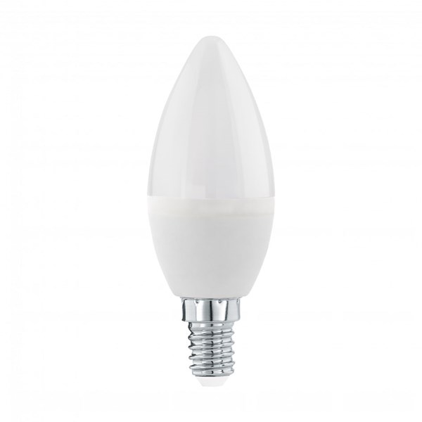 Bild von LED-Kerzenlampe C37 / 470 Lumen / 5,5 W / E14 / 230V / 3.000K / Warmweiß matt