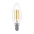 Bild von LED Filament Kerzenlampe C35 / 350 Lumen / 3,5 W / E14 / 230V / 2.700K / Warmweiß klar dimmbar, Bild 1