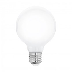Bild von LED-Globe Filamentlampe G80 / 806 Lumen / 7W / E27 / 230V / 2.700K / 830 Warmweiß opal / dimmbar