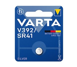 Bild von Varta Professional Electronics Silberoxid Uhrenbatterie V392 / 1,55V / 38mAh / 1er Blister