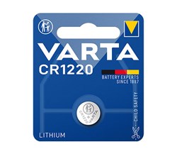 Bild von Varta Professional Electronics Knopfzelle Lithium 3,0 V / 35mAh / 1220 / CR1220 - 1er Blister